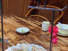 煎墨鱼饼-尚竹阁冬瓜盅·18年地标美食(平洲店)