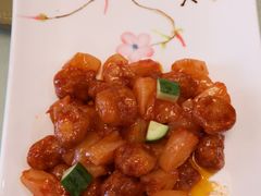 菠萝咕噜肉-长春观斋补堂素菜馆