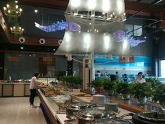 自助取餐区-蓝珊甄选海鲜自助·火锅大排档(近阿那亚店)