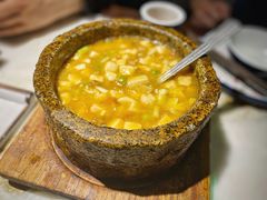 石锅鸡汤豆腐-绿茶餐厅(乐峰广场店)