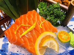三文鱼刺身-二丁目食堂(铁西星摩尔店)