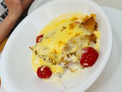 奶汁焗鲷鱼-勺园西餐厅
