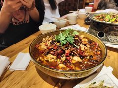 水煮肉片-小俩口烧烤东北菜(双井店)