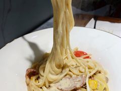 奶油培根意面-Primo·丽莫意大利窑烤披萨