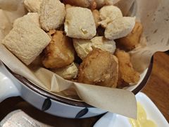 爆浆豆腐杏鲍菇-又鸟pizza海南鸡饭(假日广场店)