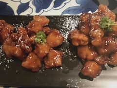 雪花糖醋里脊-绿茶餐厅(布吉万象汇店)