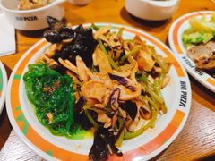 泰式鸡丝沙拉-比格比萨自助(西单明珠餐厅)