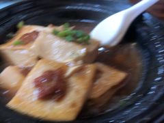 客家煎酿豆腐-花悦农庄 | 烧鸡·竹筒饭(沙迳高沙温泉香溪堡店)