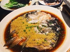 鱼头诱惑-绿茶餐厅(松江万达店)