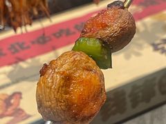 烤蘑菇虾滑-钱锋炭缸烧烤(南湖大路总店)