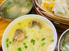 鸡汤银丝面-嘉州海汇源老烧麦店