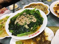 虾仁烧菠菜-老健康贾姨原味馆