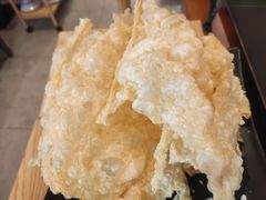 炸腐竹-淼福猪肚鸡·椰子鸡火锅(大沙地店)