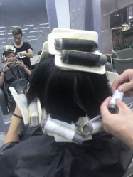 -INS羽毛接发·巴黎画染