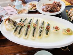 东北蕨菜蒸黄花鱼-喜鼎海胆水饺(东港店)