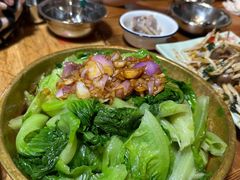 红葱头淋生菜-桃姐农庄老字号(从化温泉店)