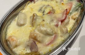 Cheese Seafood Baked Pasta
