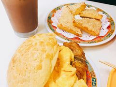 猪扒蛋菠萝包-華歡冰室-WahFoon(吉大店)