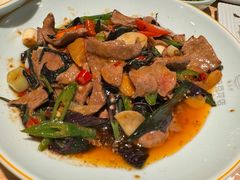 血皮菜炒猪肝-冯记豆花店(健翔桥店)