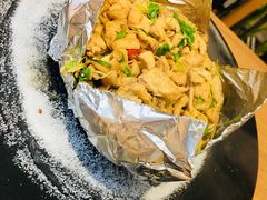 火焰豆腐包-朵朵开素食餐厅(后宰门街店)