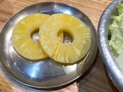 蜜甜烤菠萝-姜虎东白丁烤肉(虹桥天地店)