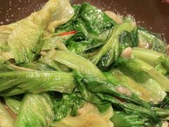 虾酱焗罗马生菜-宏达宴老菜馆(群力第四大道店)