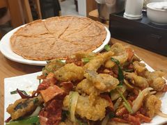 香辣明太鱼排-长寿参鸡汤(朝韩风情街店)