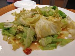 爆炒牛心菜-新興传承烤鸭