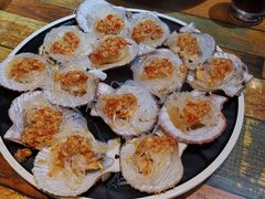 蒜蓉蒸扇贝-金谷园饺子·烧烤(人大总店)