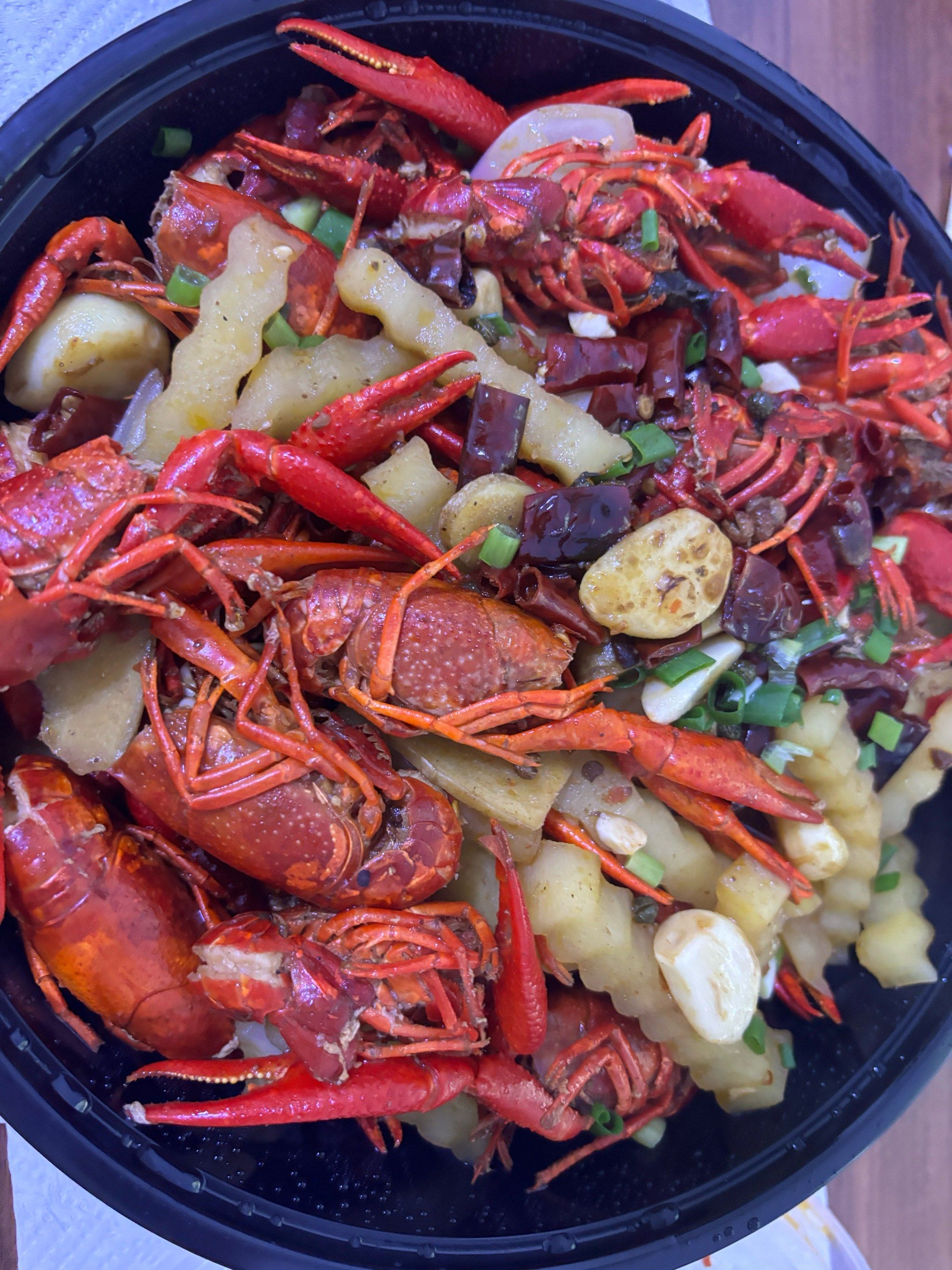 小龙虾拼盘,谁敢来一战?