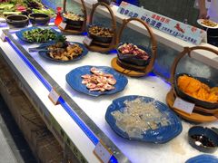 自助取餐区-圣罗巴海鲜烤肉自助(鲅鱼圈万达店)