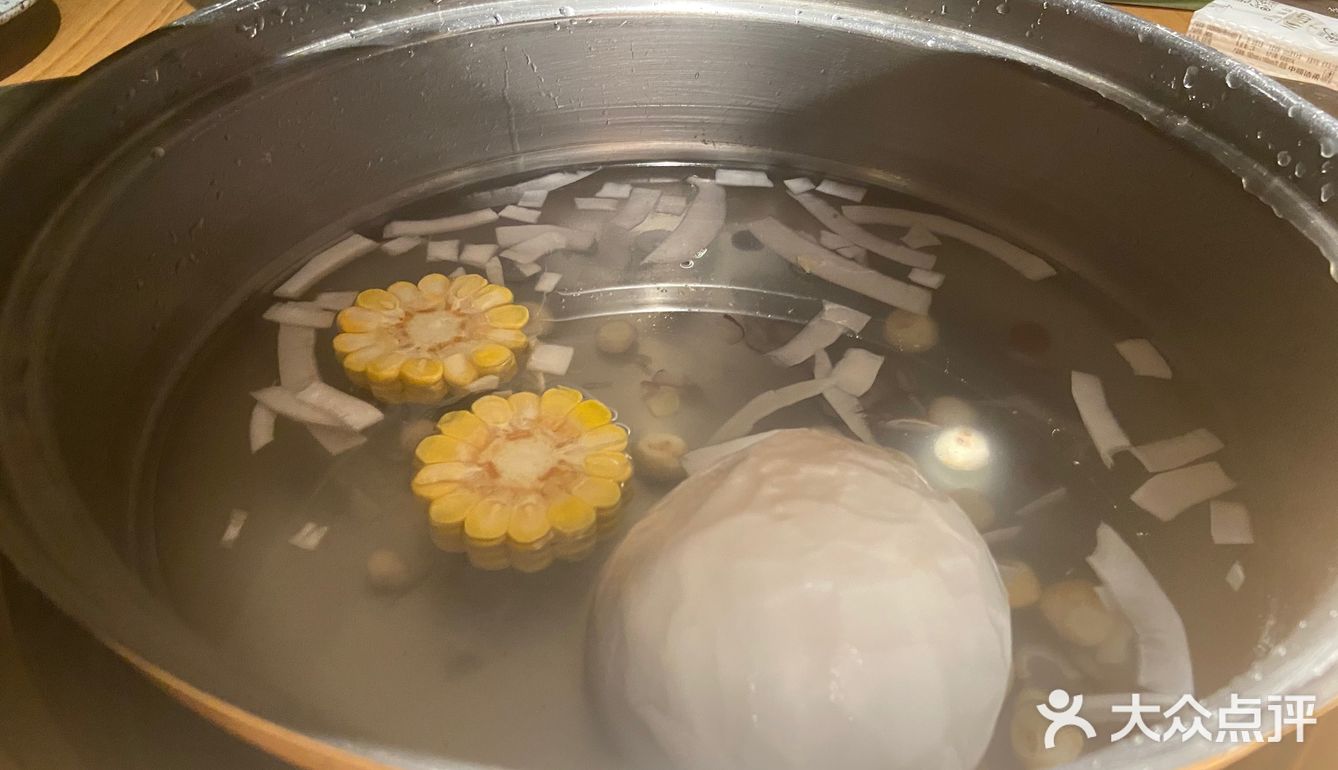 好久没吃椰子鸡啦 