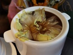 莲花清鸡汤(大份)-甄御•海鲜新青岛菜(麦岛店)