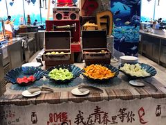 自助取餐区-武汉世茂希尔顿酒店·汇·全日餐厅