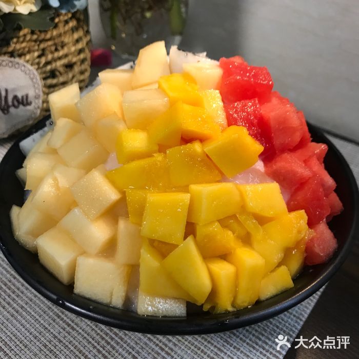 彩虹绵绵冰