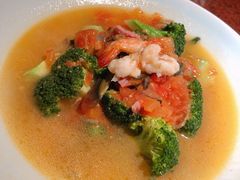 上汤西兰花-绿茶餐厅(华联万柳店)