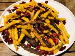 麻椒牛肉煸莲藕条-湘拾(壹方北馆店)