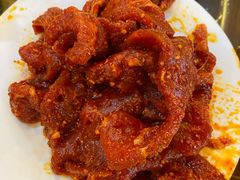 麻辣牛肉-九尺赵老四鲜鹅肠火锅
