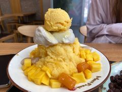 芒果冰沙-鲜芋仙(太原街万达店)