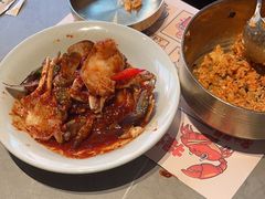 -草家酱蟹炭火烤肉店(珲春南路一店)