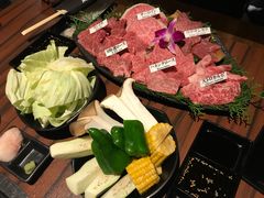 松阪牛肉拼盘-松阪牛焼肉M(法善寺横丁店)