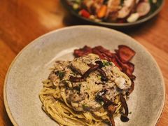 奶油培根意面-The Diner X餐厅(青岛万象城店)