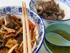 虾爆鳝茄汁拌川-复兴面王(河东路起源店)
