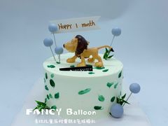 -卡比儿童蛋糕·心意定制·低脂零卡糖动物奶油FancyBALLOON(滨海店)