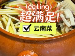 野生菌竹荪汽锅鸡-雀舞云南菜(乐客城店)