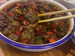夜市炒鸡血-怪噜范·老贵阳街头名小吃(数博万达店)