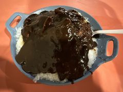 酸磨糕巧克力刨冰-王中王刨冰