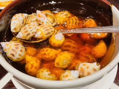古越陈酿煮花螺-杭州西子湖四季酒店·金沙厅