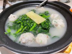 西洋菜煲鲮鱼丸-维园悦谱·海派家常菜(乌鲁木齐南路店)