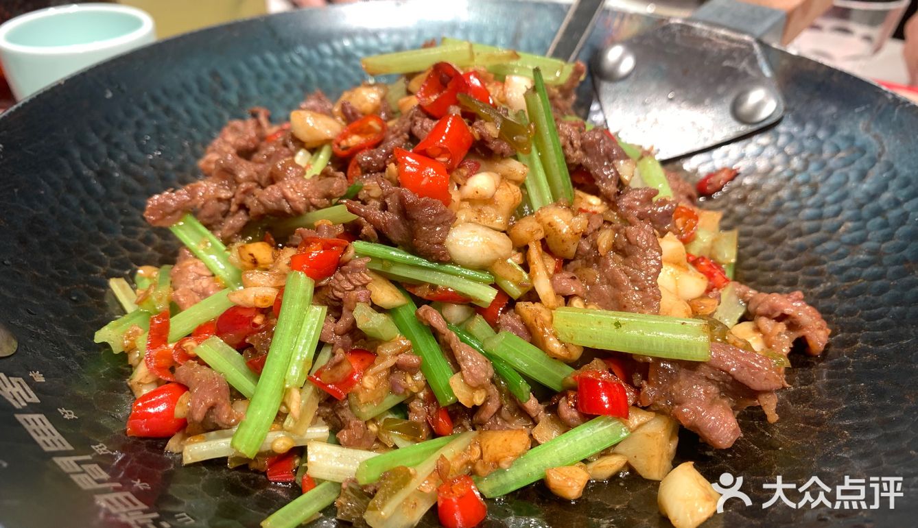 火辣辣的一餐，满足！